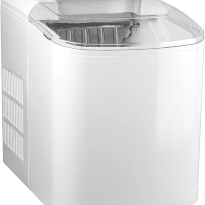 Ice Maker countertop 26-Pound Automatic Portable Countertop Ice Maker Machine - White Home Appliance Ice Cube Maker Household/Kitchen/Office/Party/Camping RV Ice Make